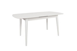 Hanah Home Retro 1193 Mesa de Comedor Extensible Blanca